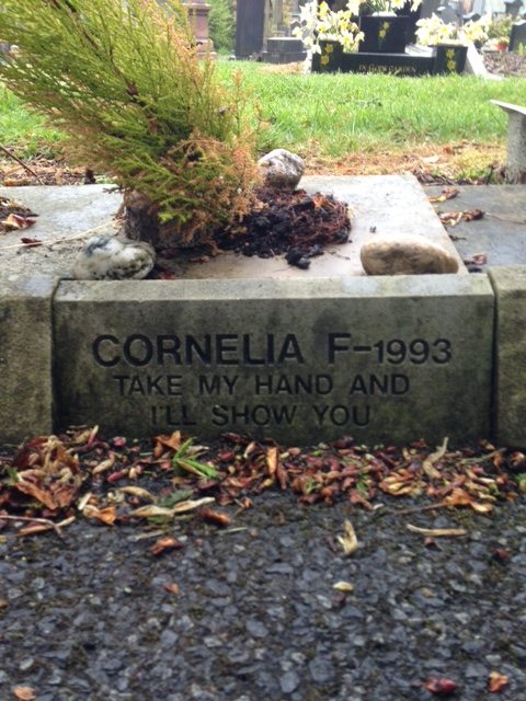 cornelia's gravestone